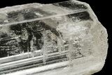 Water-Clear, Selenite Crystal with Hematite Phantom - China #226090-2